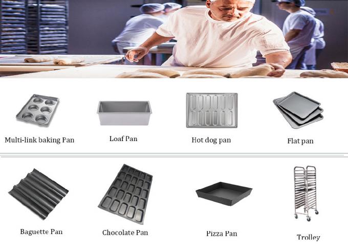 Rk Bakeware China Manufacturer-4 Strap Glazed Aluminized Steel Pullman Loaf Pan/ Tank Loaf Pan/Vienna Loaf Pan