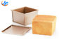 RK Bakeware China Foodservice NSF Gran capacidad para hornear Pullman Pan Toast Box con cubierta Pullman Bread Pan
